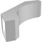 Ekena Millwork 6-in. W x 18-in. D x 18-in. H Legacy Architectural Grade PVC Knee Brace BRCP06X18X18LEC - alternate 2